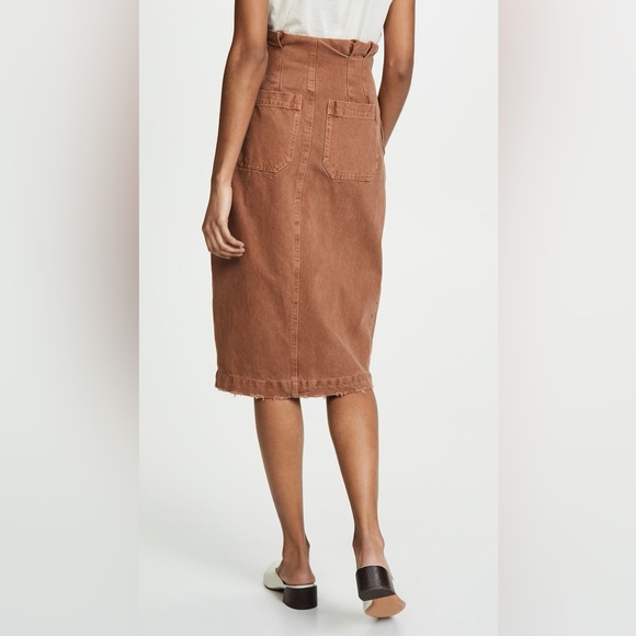 NWT Free People Savannah skirt Size 30 (Muted Clay Color) - Picture 5 of 11